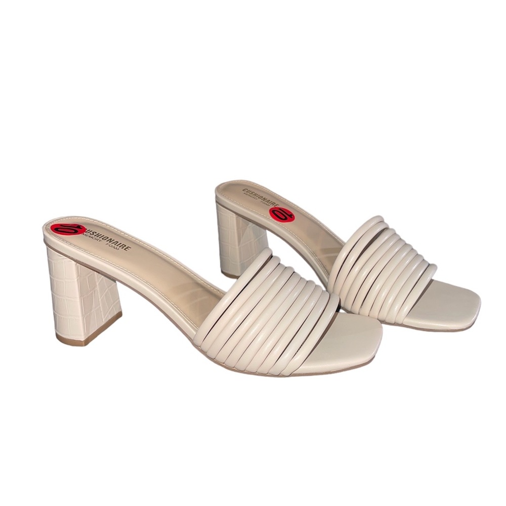 CUSHIONAIRE Irma Strappy Mule Sandal